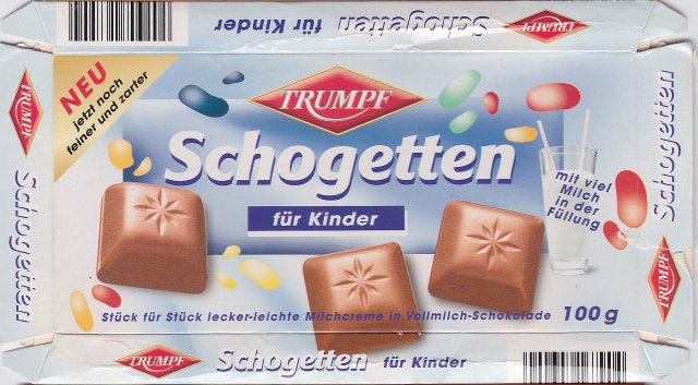 Schogetten Trumpf male 11 fur Kinder Neu jetzt noch feiner und zarter