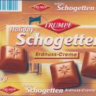 Schogetten Trumpf male 13 Erdnuss-Creme Holiday Neu kalt geniessen