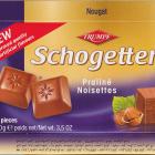 Schogetten Trumpf male 15 Praline Noisettes New improved quality no artificial flavours