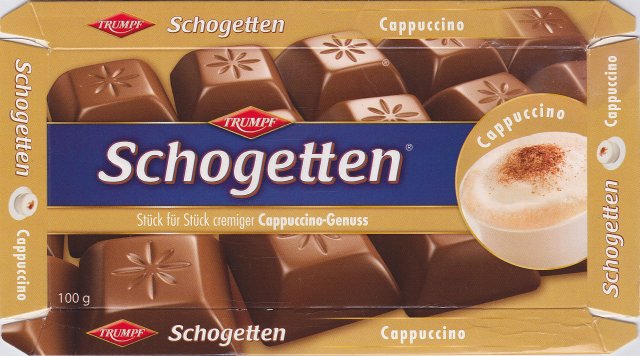 Schogetten Trumpf male 18 Cappuccino