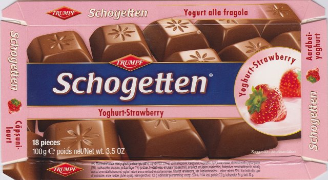 Schogetten Trumpf male 18 Yoghurt-Strawbeery