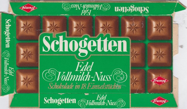 Schogetten Trumpf male 2 Edel Vollmilch-Nuss