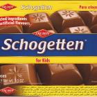 Schogetten Trumpf male 21 for Kids Selected ingredients No artificial flavours