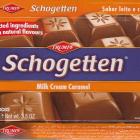Schogetten Trumpf male 22 Milk Cream Caramel Selected ingredients With natural flavours
