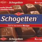Schogetten Trumpf male 23 Marzipan Ausgesuchte Rohstoffe Ohne kunstlische Aromen