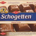 Schogetten Trumpf male 27 Almond brittle 50 years Celebration-Edition