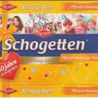 Schogetten Trumpf male 28 Pfirsich-Maracuja-Trio Geburstags-Edition 50 Jahre