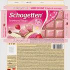 Schogetten Trumpf male 29 Strawberry Trilogia 3 new recipe even more delicious