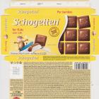 Schogetten Trumpf male 29 for Kids with milk new recipe even more delicious