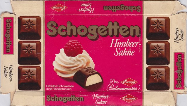 Schogetten Trumpf male 3 Himbeer-Sahne