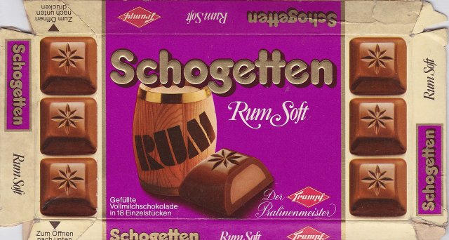 Schogetten Trumpf male 3 Rum Soft