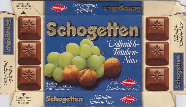 Schogetten Trumpf male 3 Vollmilch-Trauben-Nuss
