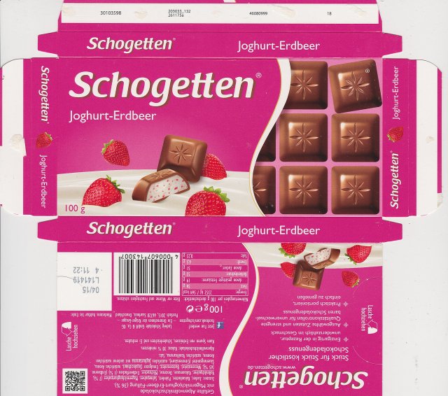 Schogetten Trumpf male 31 Joghurt-Erdbeer