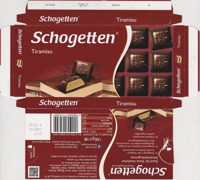 Schogetten Trumpf male 31 Tiramisu
