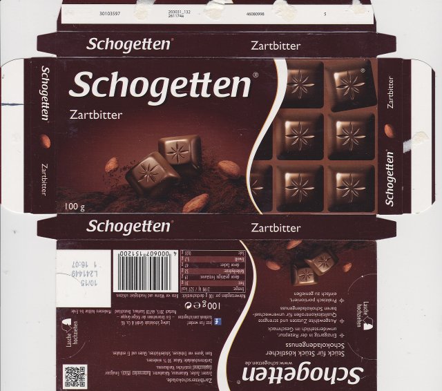 Schogetten Trumpf male 31 Zartbitter