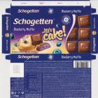 Schogetten Trumpf male 38 Blueberry Muffin Lets cake limited edition