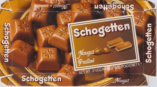 Schogetten Trumpf male 6 Nougat Praline