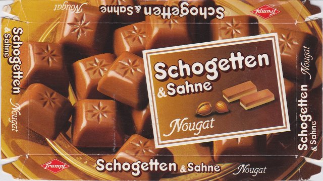Schogetten Trumpf male 7 & Sahne Nougat