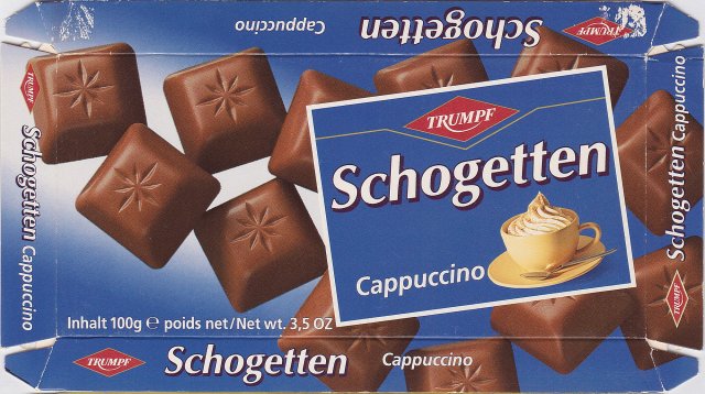 Schogetten Trumpf male 8 Cappuccino