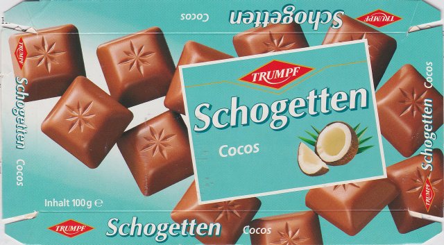 Schogetten Trumpf male 8 Cocos