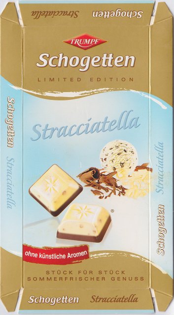 Schogetten Trumpf male 9 Stracciatella