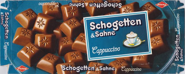 Schogetten Trumpf srednie 2 & Sahne Cappuccino