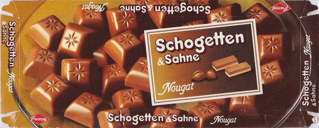 Schogetten Trumpf srednie 2 & Sahne Nougat