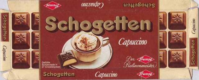 Schogetten Trumpf srednie 3 Capuccino