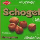 Schogetten Trumpf srednie 3 Vollmilch-Nuss