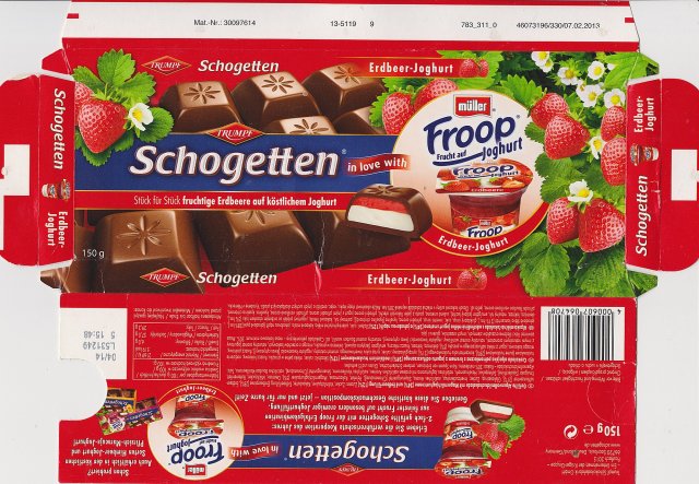 Schogetten Trumpf srednie 6 Erdbeer-Joghurt Froop