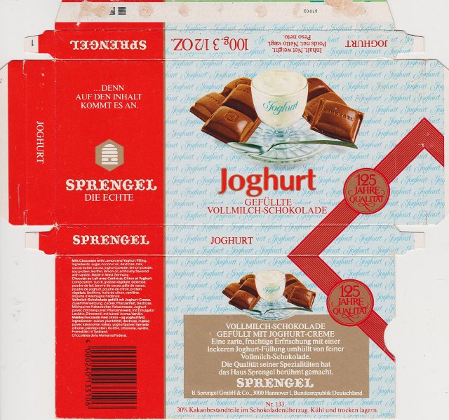 Sprengel 6 Joghurt