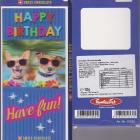 Swiss chocolate happy birthday have fun Fantastick