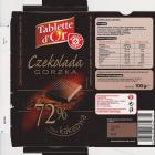 Tablette dOr Wiodaca marka gorzka 72