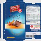 Tablette dOr marque repere esprit lait eclats de caramel