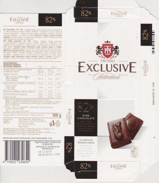 Taitau exclusive selection 82 dark