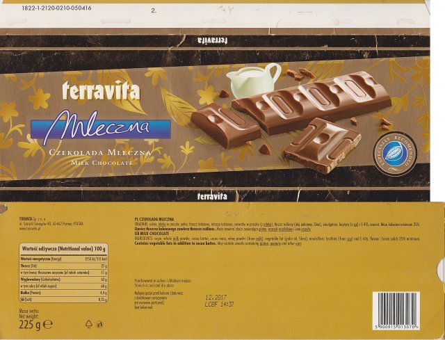 Terravita srednie poziom 1 mleczna