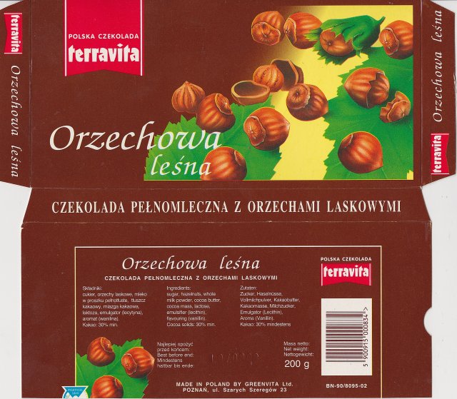 Terravita srednie poziom 1 orzechowa lesna _x_