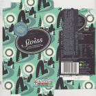 Tesco 3 finest Swiss dark chocolate with peppermint 109kcal
