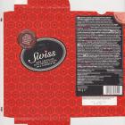 Tesco 3 finest Swiss dark with orange pieces almonds