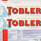 Toblerone white with honey and almond nougat 100g