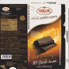 Valor 4 with no added sugars creamy 70 dark
