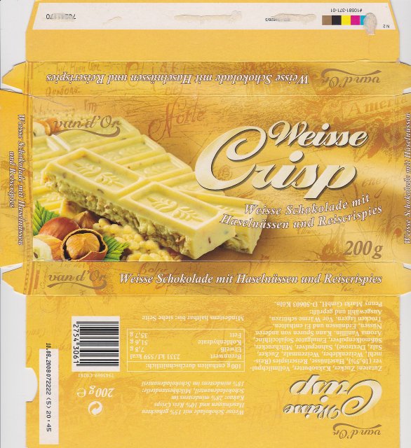 van dOr srednie poziom Weisse Crisp
