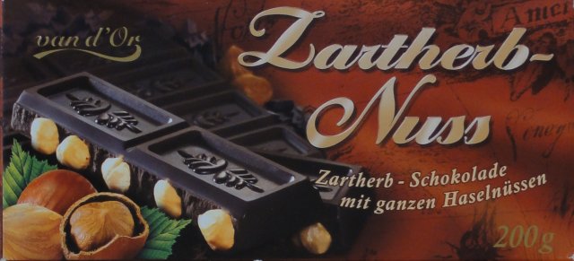 van dOr srednie poziom zartherb nuss_cr