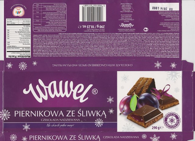 Wawel duze 3 piernikowa ze sliwka
