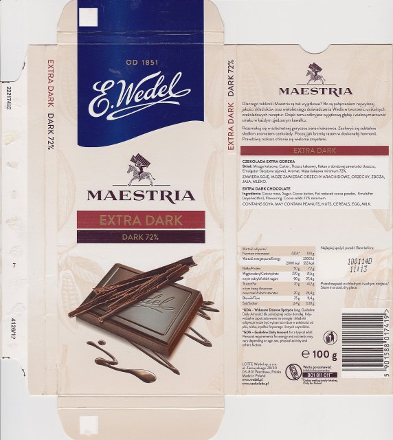 Wedel pion srednie maestria 2 Extra Dark