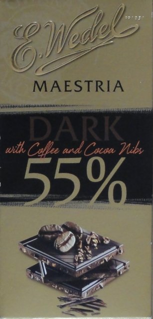 Wedel pion srednie maestria 55 with coffee and cocoa nibs_cr