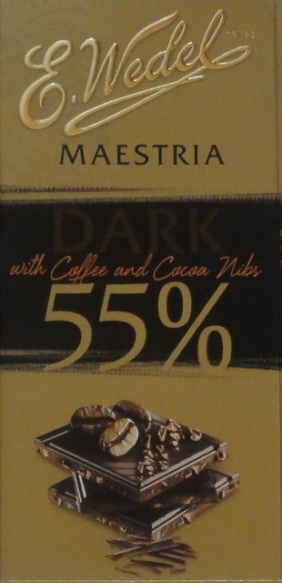 Wedel pion srednie maestria dark 55 with coffee and cacao nus_cr