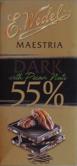 Wedel pion srednie maestria dark 55 with pecan nuts_cr