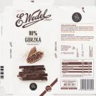 Wedel pion srednie premium 80 gorzka