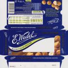 Wedel poziom male wstazka luksusowa mleczna z calymi orzechami 145kcal